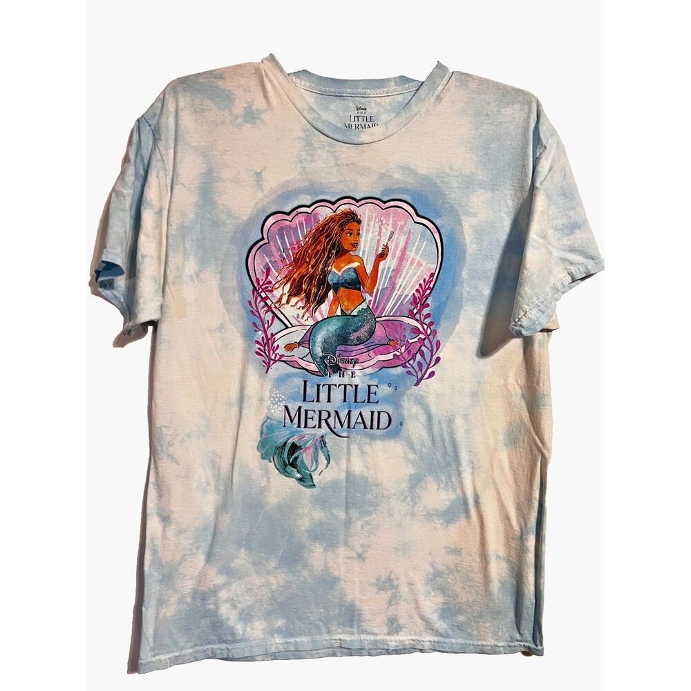 Disney's The Little Mermaid Live Action Ariel Officially Licensed TieDye Size XL